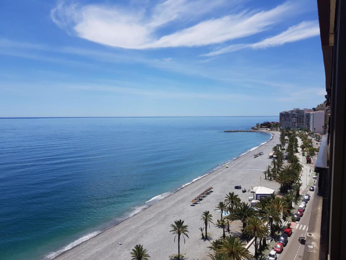 Atico En Almunecar. Primera Linea De Playa Con Vistas Espectaculares Exterior foto